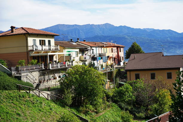 Veduta del borgo di Molazzana in Garfagnana